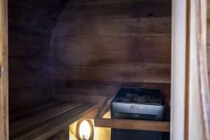 chalet avec sauna