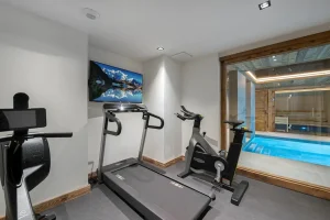 chalet avec salle de sport courchevel