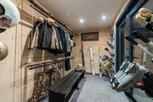 ski room chalet du bois melay