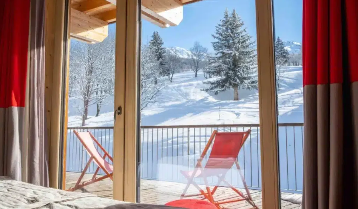 chalet ski aux pieds les arcs